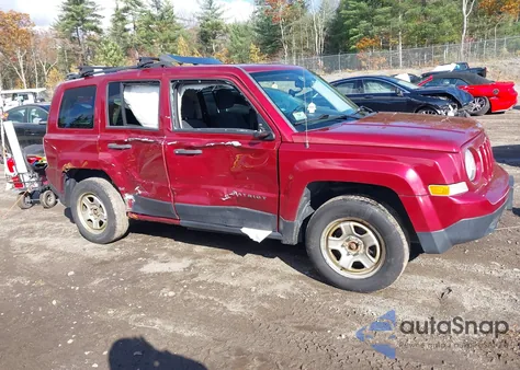 2015 Jeep Patriot Sport из США, поврежденный, VIN 1C4NJRBB4FD214755